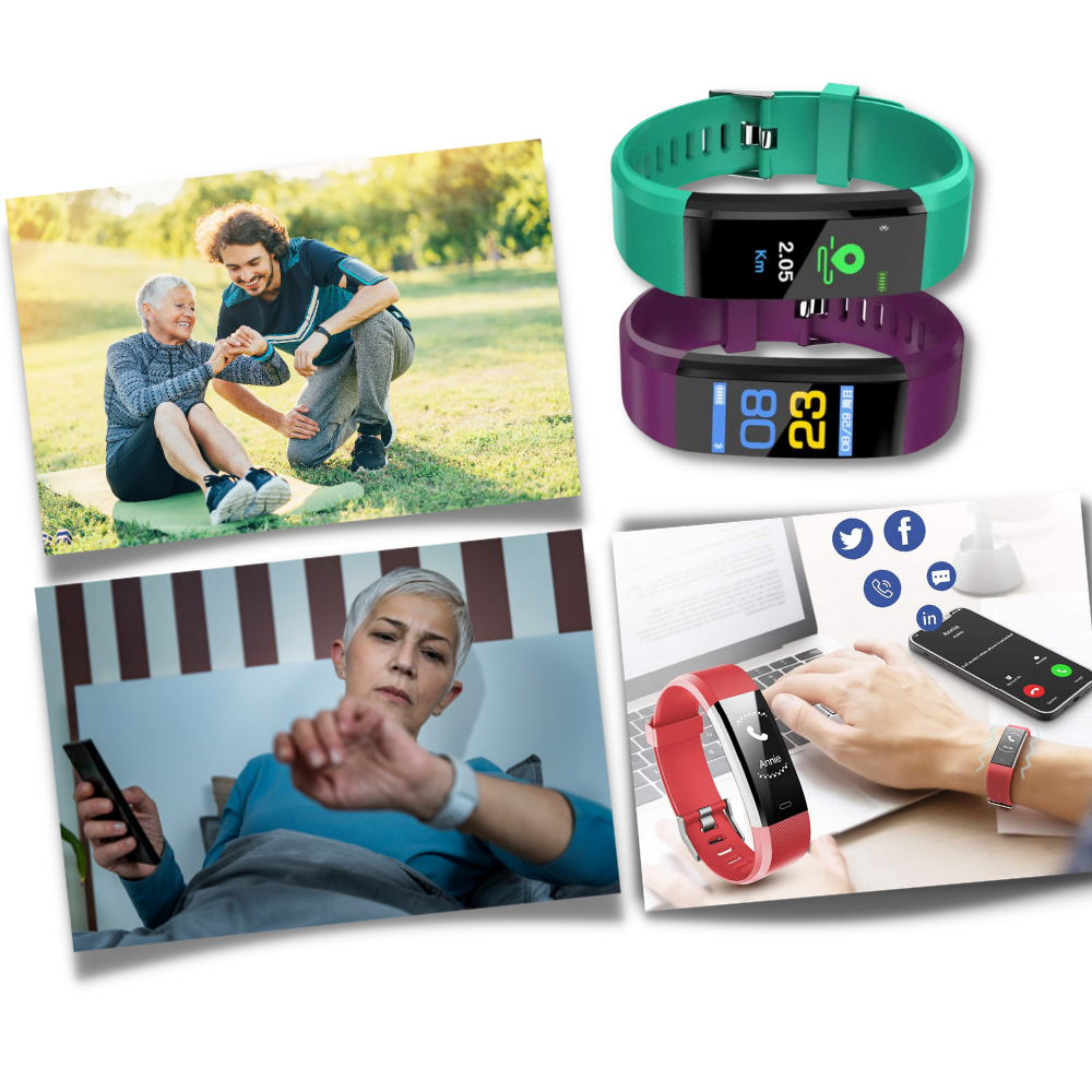 Charly | Senior Smartwatch | Heart rate & Blood pressure always in sight