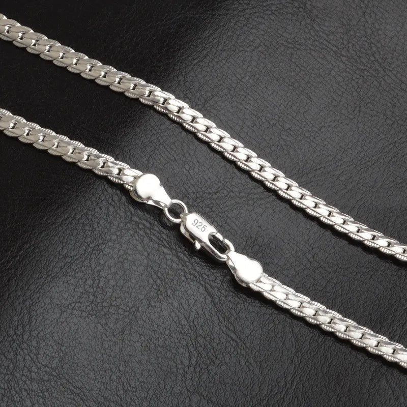 Charly | Silver Lucky Necklace – 925 Sterling Silver Necklace for Timeless Elegance