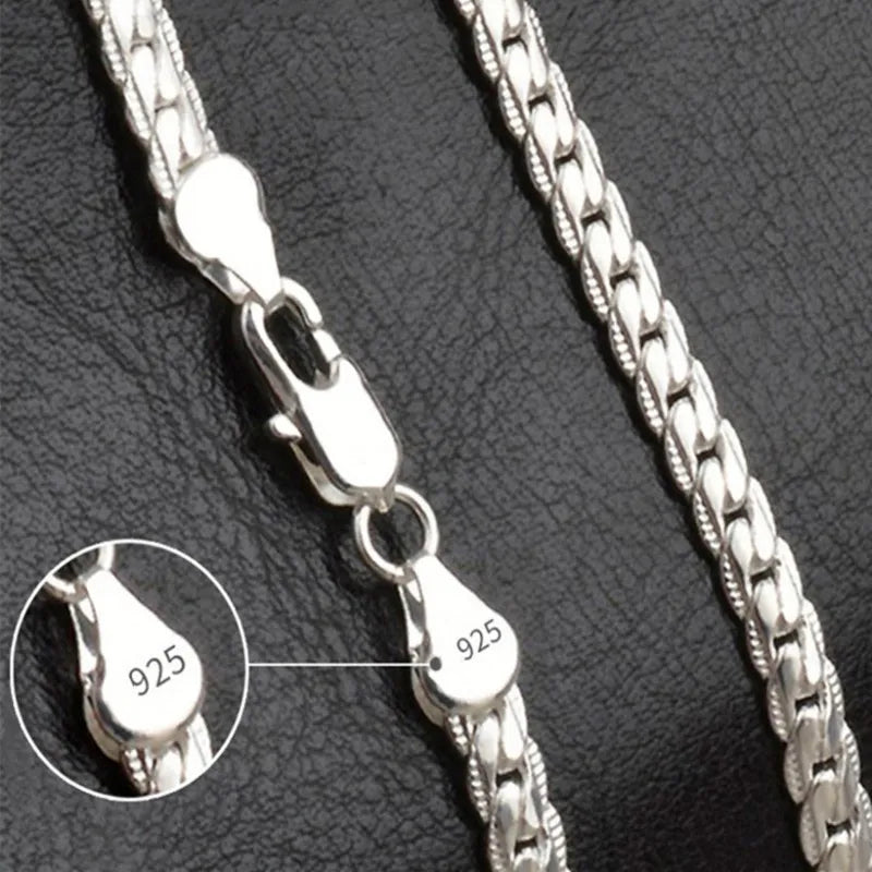 Charly | Silver Lucky Necklace – 925 Sterling Silver Necklace for Timeless Elegance