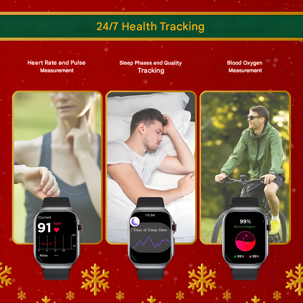 Charly | Smartwatch Heart Rate Monitor Fitness Tracker