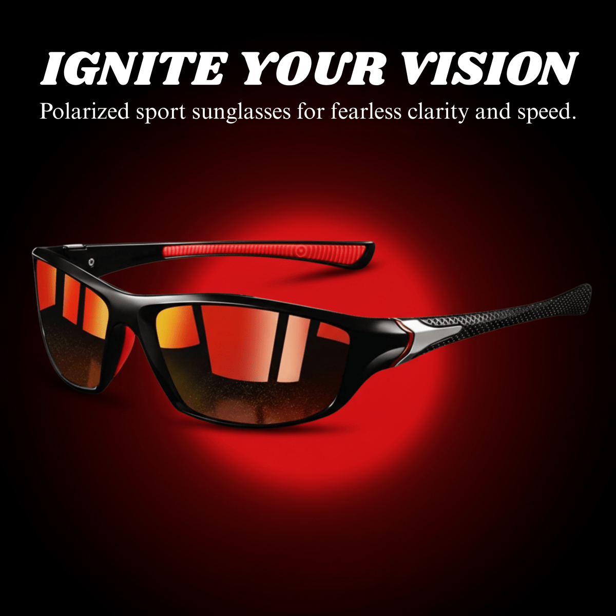 Charly | Sport sunglasses with polarized lenses & UV400 protection