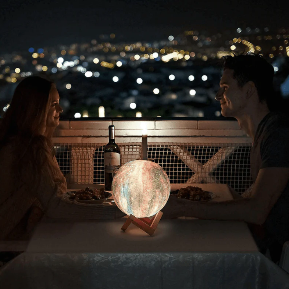 Charly | Star Pattern Night Light | Touch Control, Rechargeable