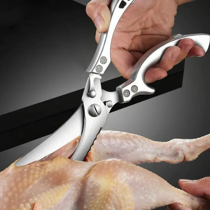 Charly | Super strong kitchen scissors – stainless steel & effortless cutting