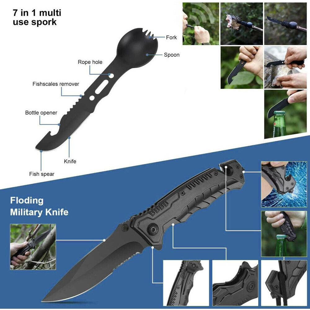Charly | Survival Kit Equipment | Hiking, Camping, SOS Tools