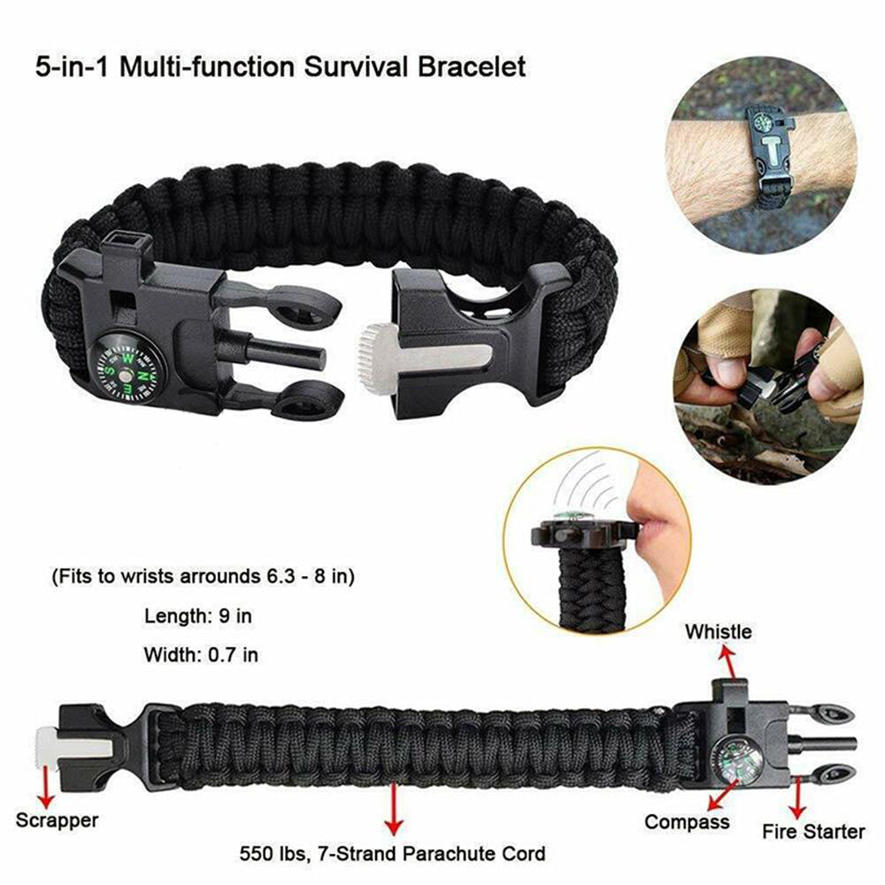 Charly | Survival Kit Equipment | Hiking, Camping, SOS Tools