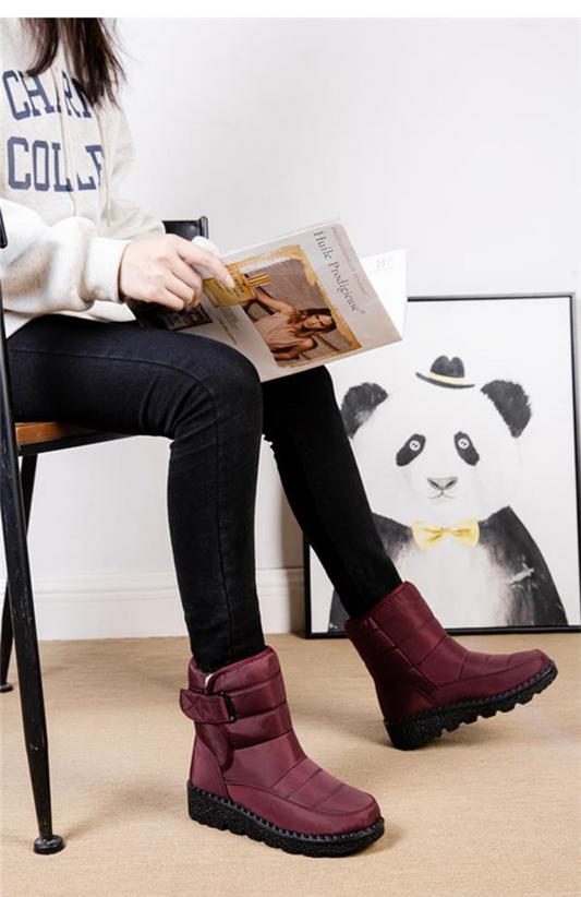Charly - The new non-slip, waterproof, padded cotton boots