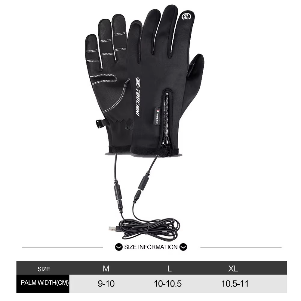 Charly | Thermal Gloves Heating, Cycling, Bike, Ski Gloves