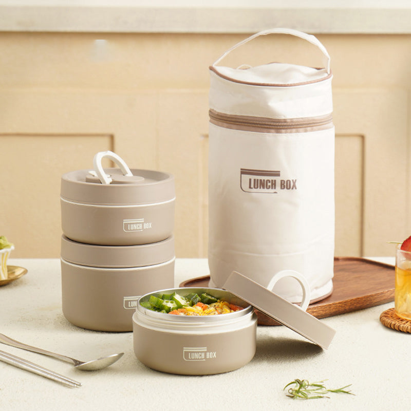 Charly | ThermoBox Multi-Layered Insulated Lunchbox with FREE Carry Bag