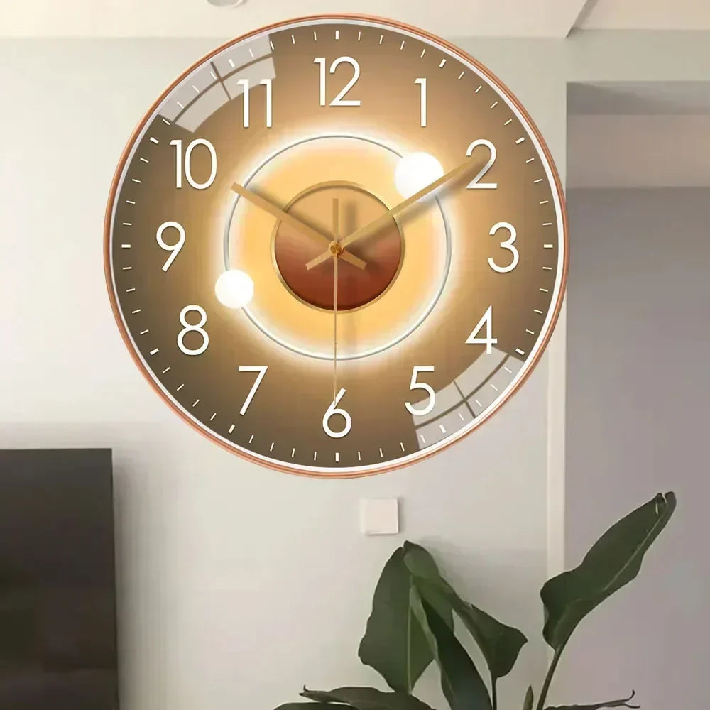 Charly | Timeless Whisper™ | Silent Classic Wall Clock | Noise-Free Design for Bedroom & Office Decor