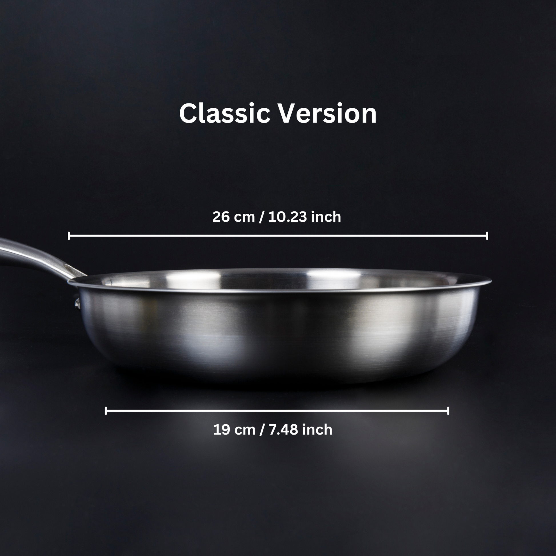 Charly | Titanium Frying Pan | Non-Toxic, Naturally Non-Stick & Ideal for Healthy Cooking