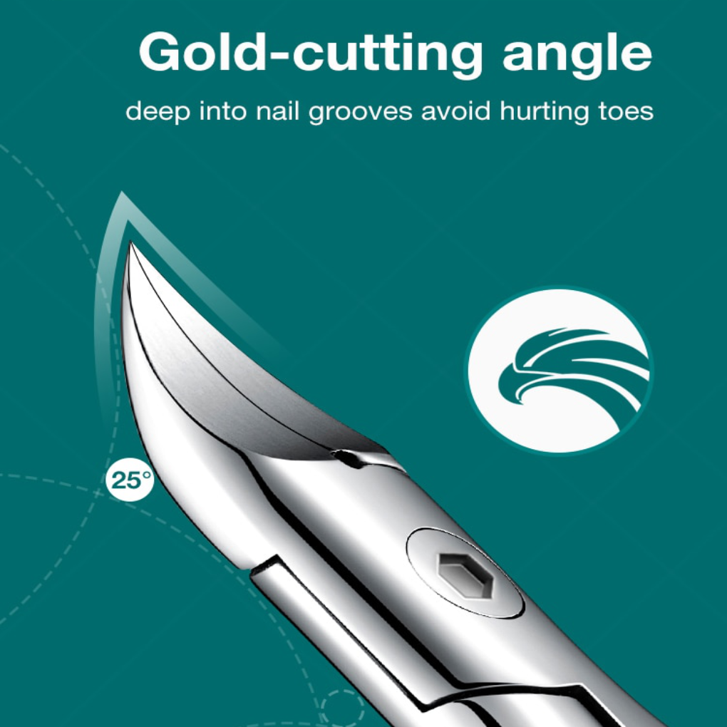 Charly | Toenail Clippers for Seniors Curved Blades