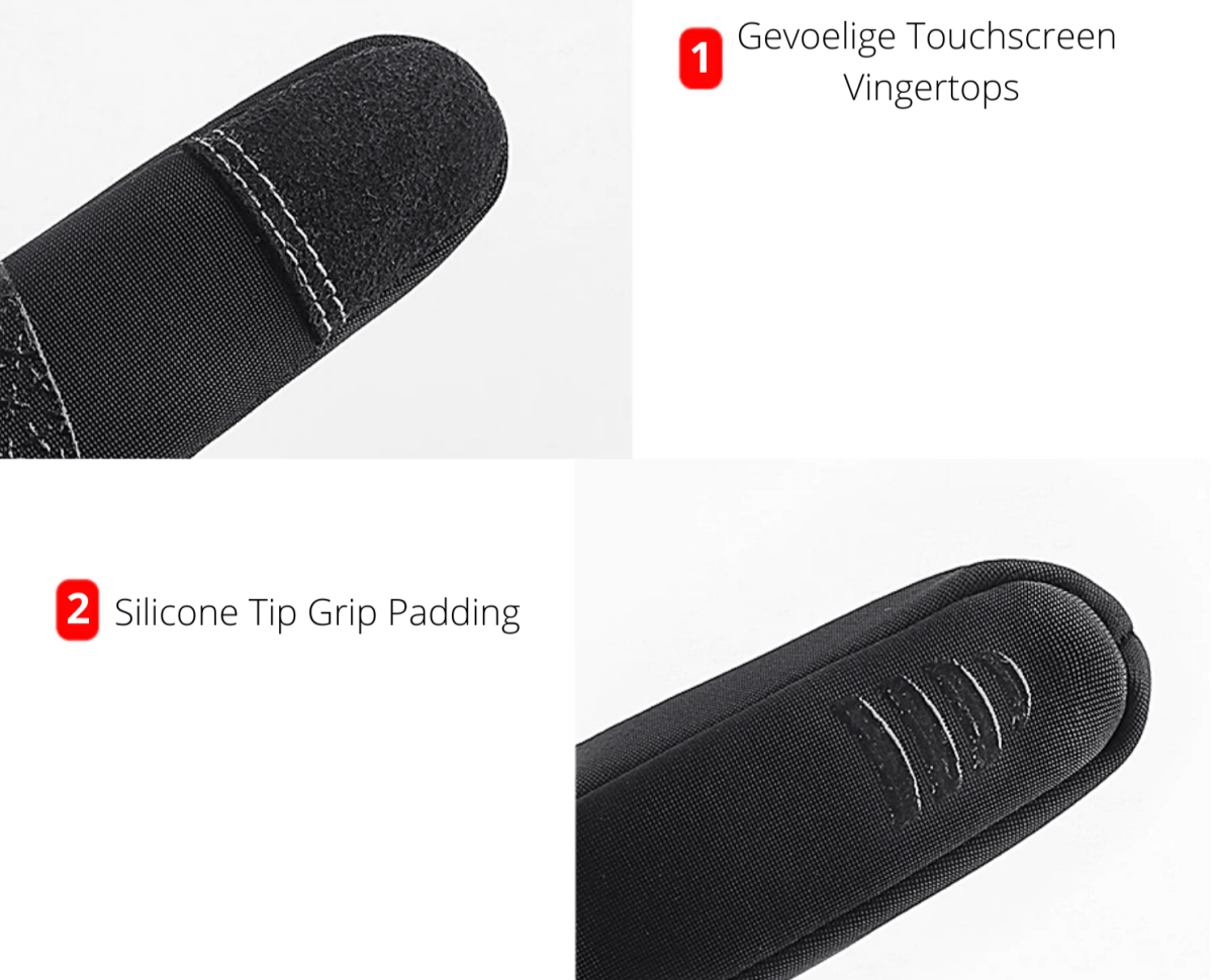 Charly | Touch PRO Gloves – Warm and Waterproof Winter Gloves with Touch Function