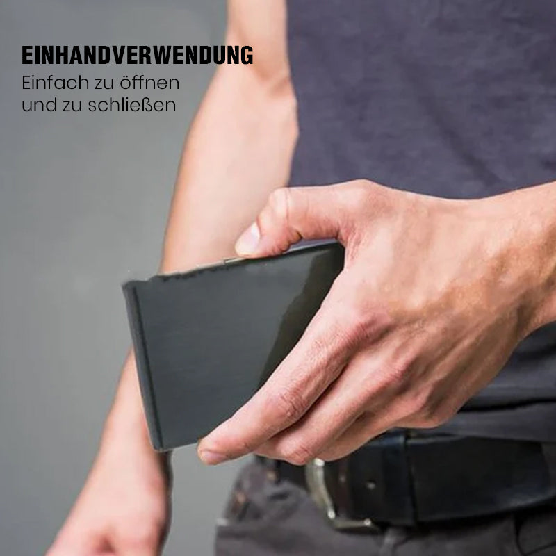 Charly | Ultra-thin Card Holder with Theft and Demagnetization Protection