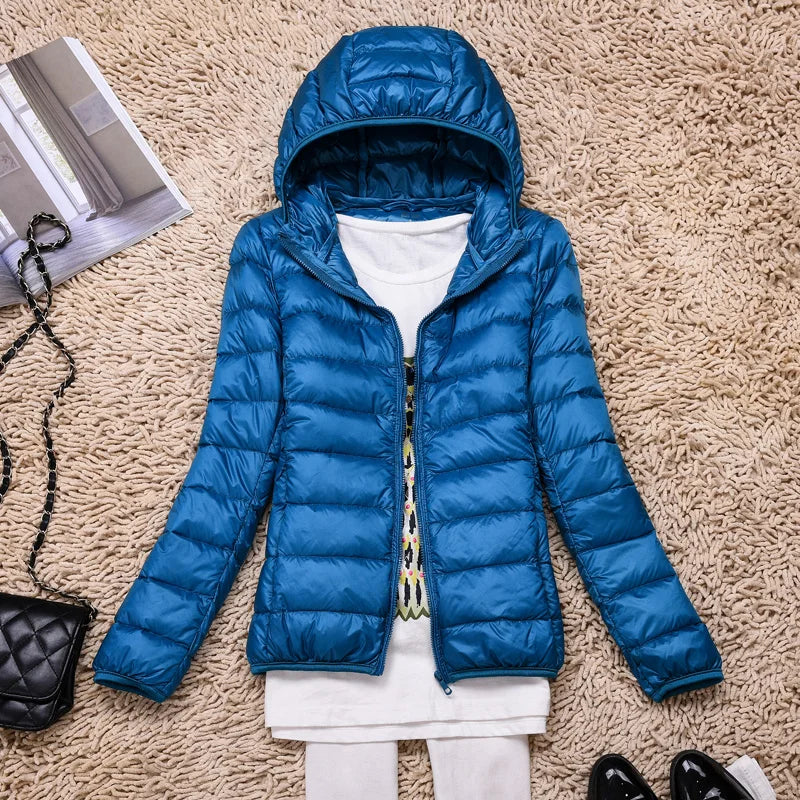 Charly | Ultralight Women's Down Jacket with Hood
