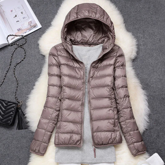 Charly | Ultralight Women's Down Jacket with Hood