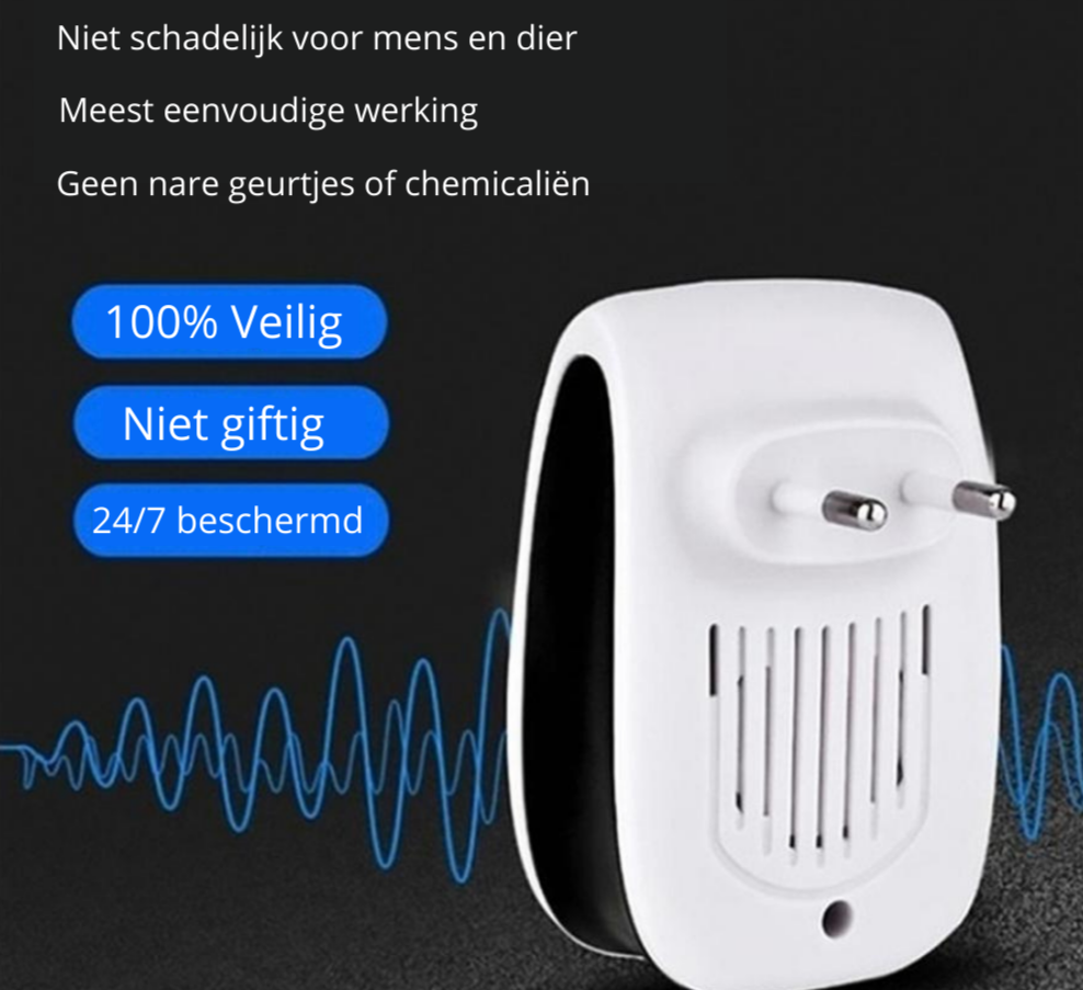 Charly | Ultrasonic Pest Repeller Device