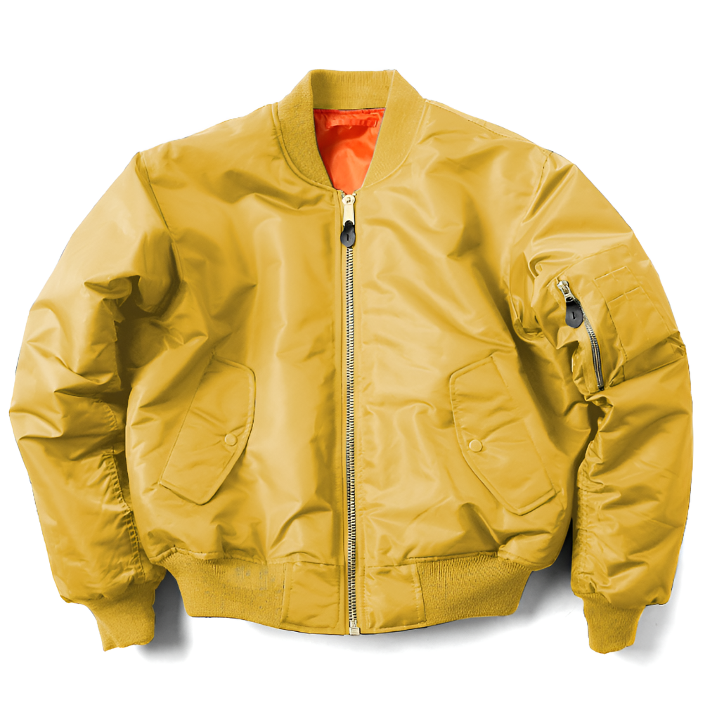 Charly | Unisex Bomber Jacket with Ribbed Finish