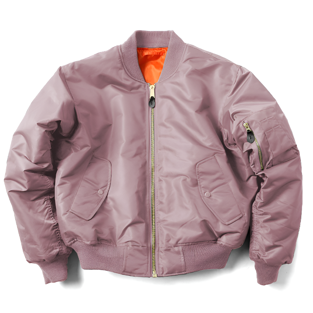 Charly | Unisex Bomber Jacket with Ribbed Finish