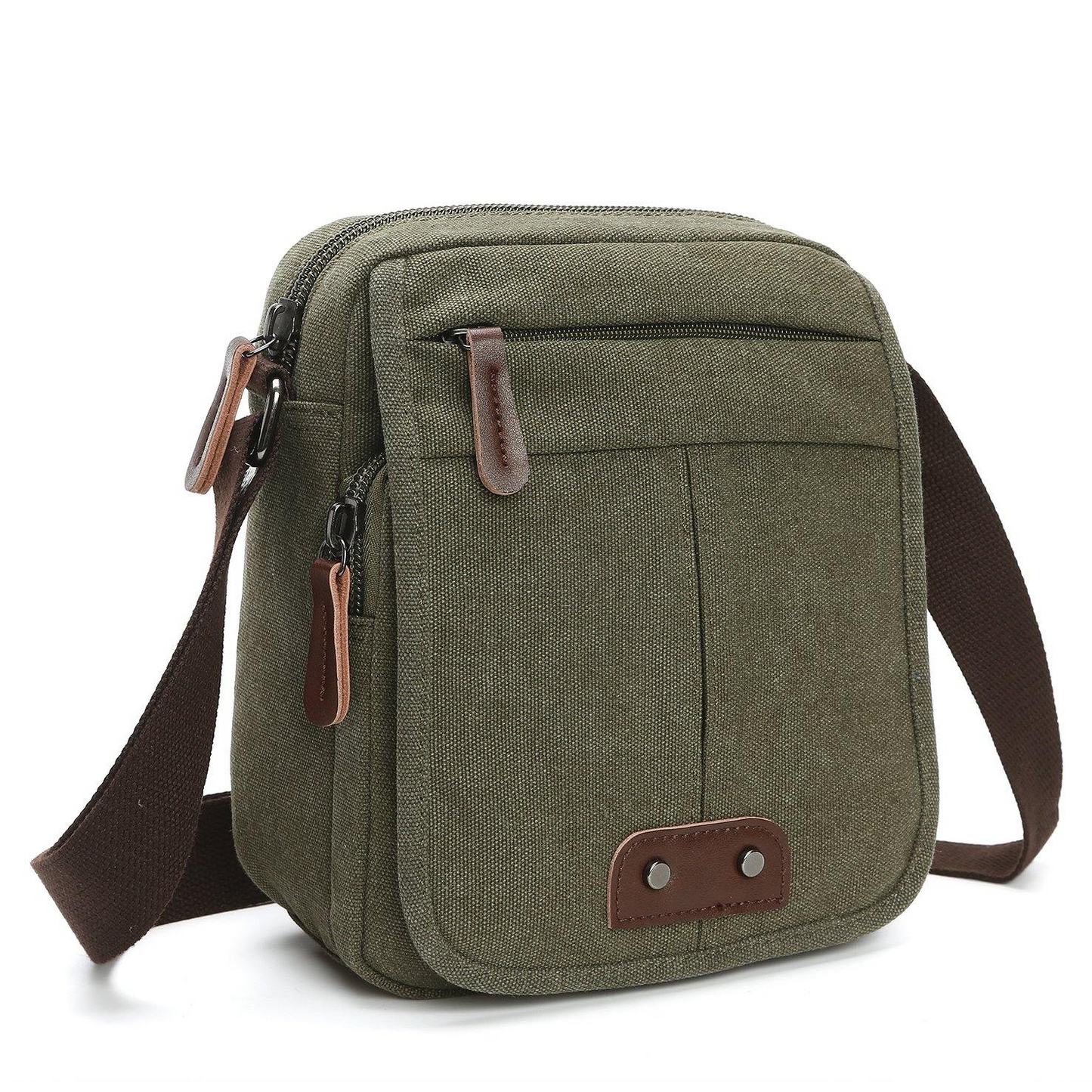 Charly | Unisex Canvas Crossbody Bag with Multiple Pockets