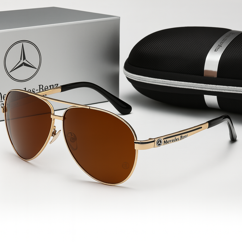 Charly | Unisex Polarized Aviator Sunglasses for Driving