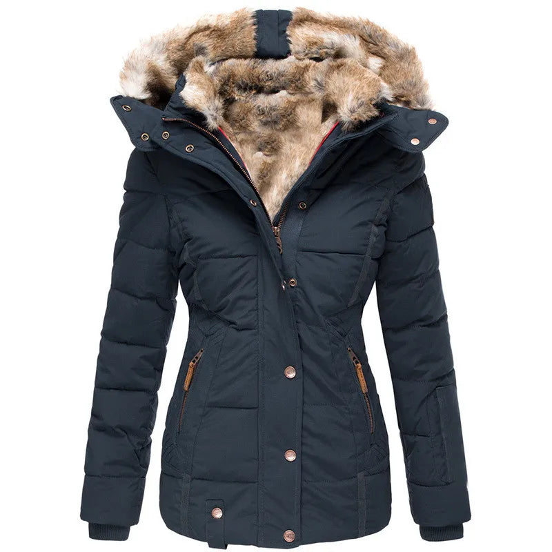 Charly | Warm Winter Jacket with Fur Lining for Women