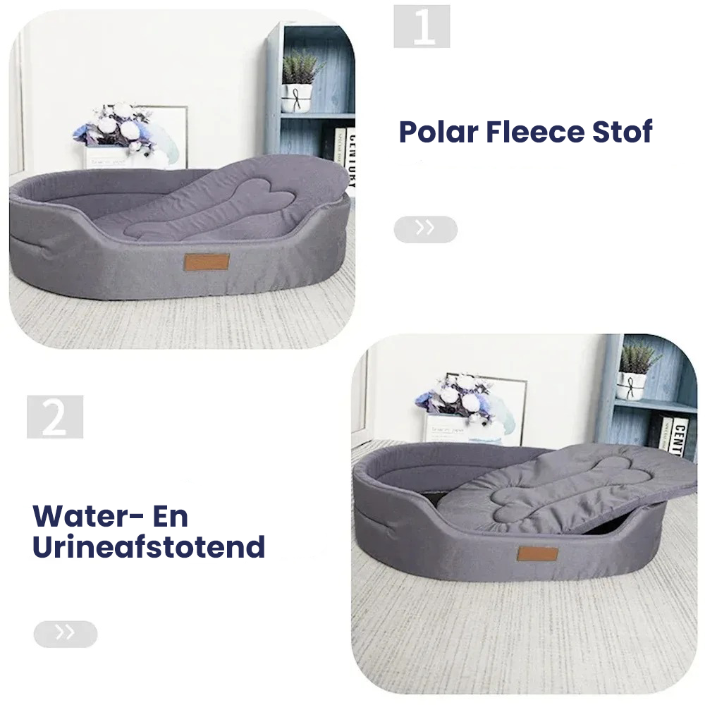 Charly | Waterproof Dog Bed with Plush Interior