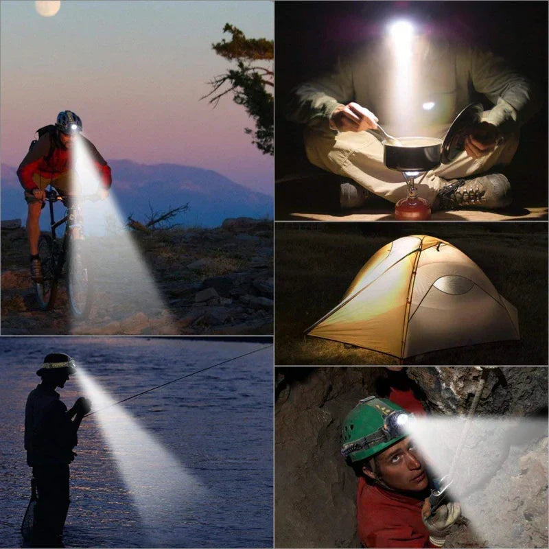 Charly | Waterproof LED Headlamp with Adjustable Zoom
