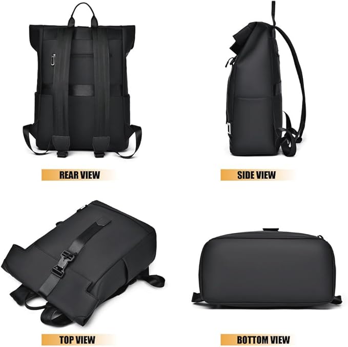 Charly | Waterproof Travel & Commuter Backpack – USB, Lightweight & Spacious