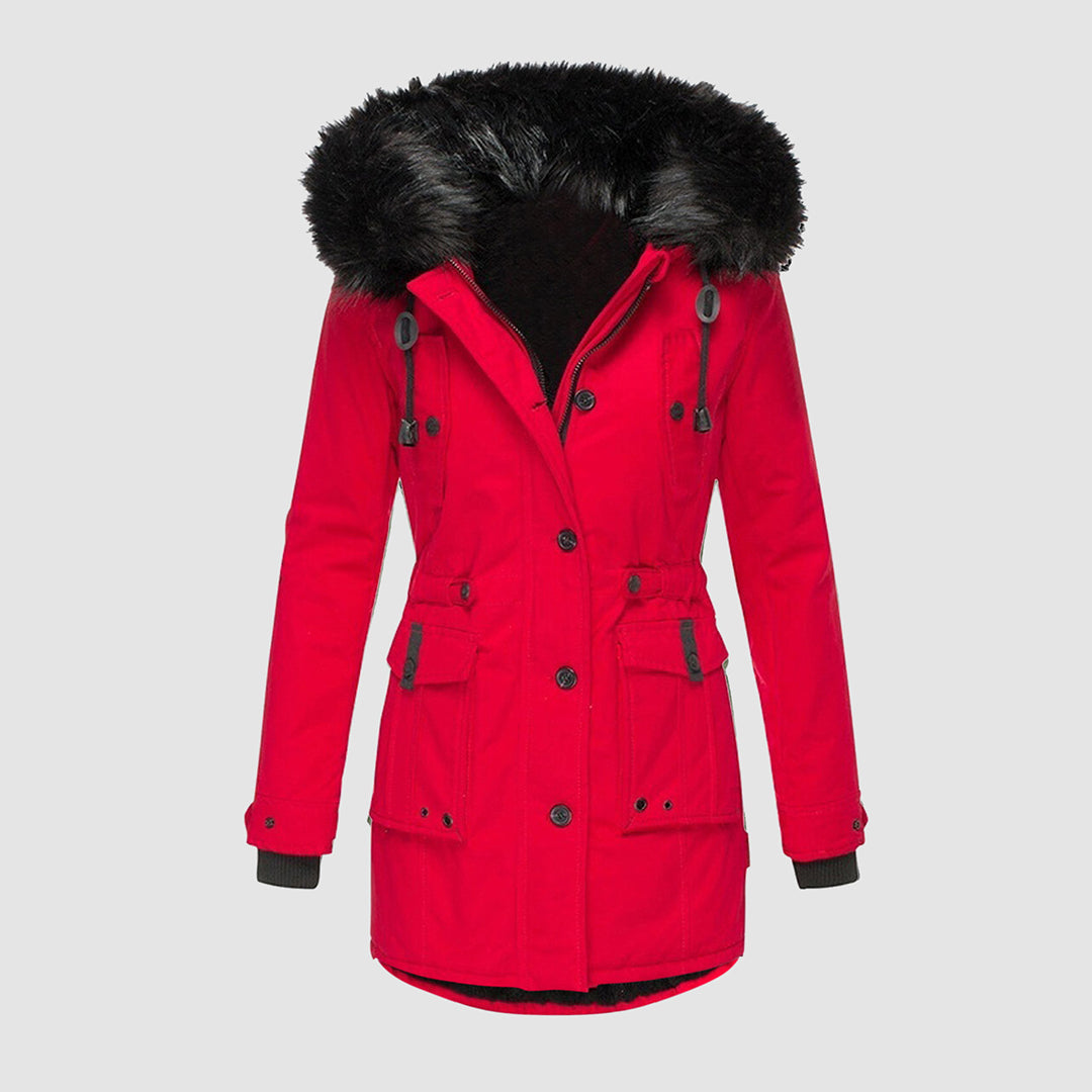Charly - Waterproof Winter Jacket with Hood for Women