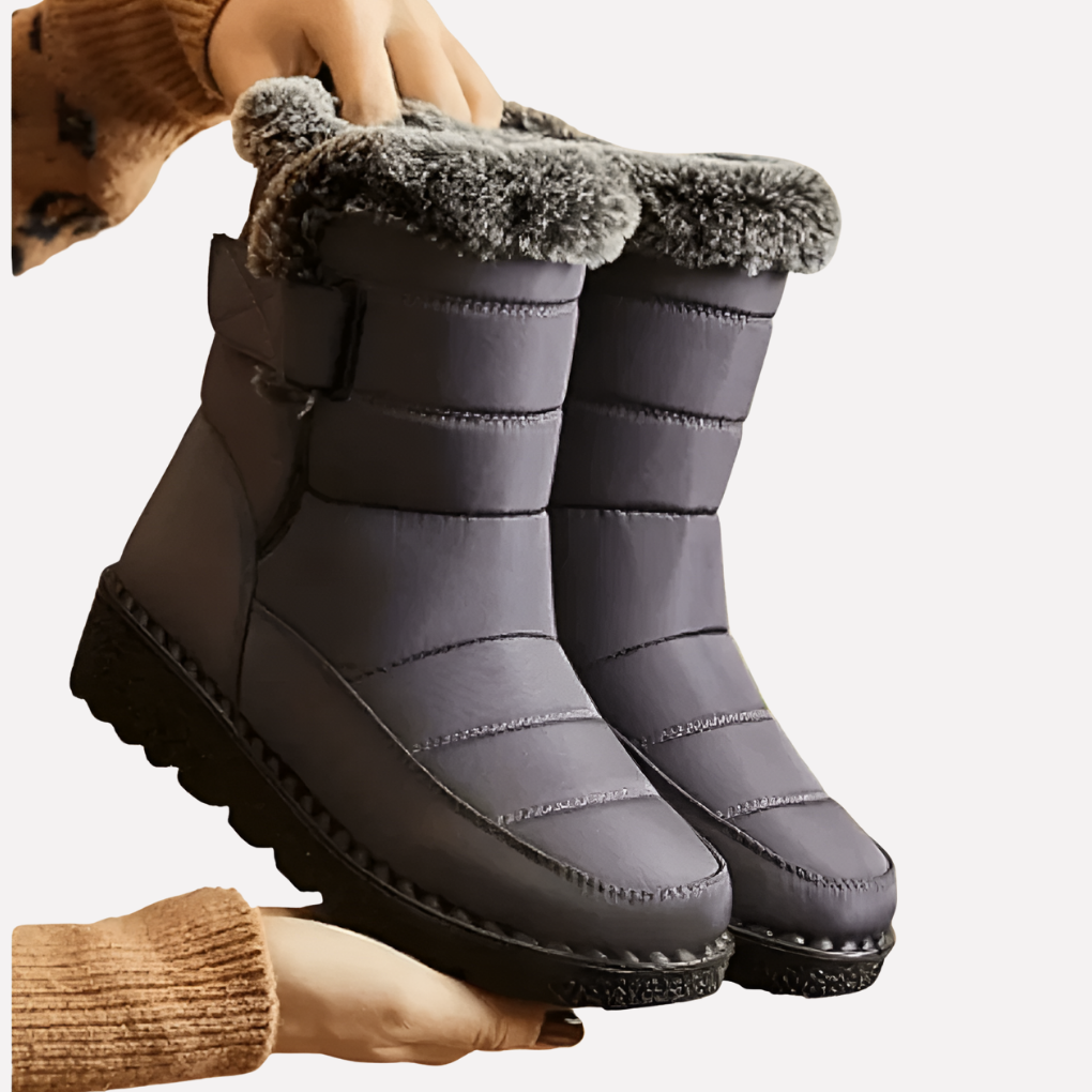 Charly | Winter Snow Boots with Fur Trim