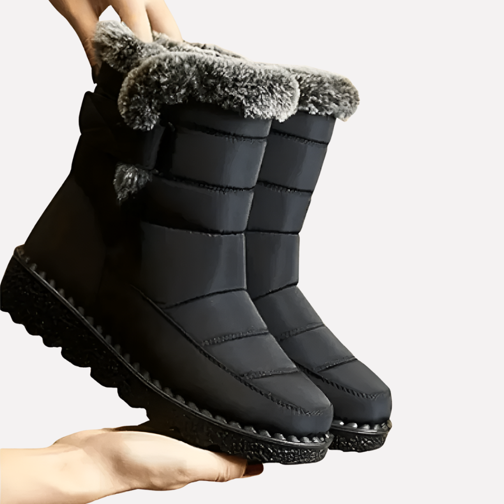 Charly | Winter Snow Boots with Fur Trim