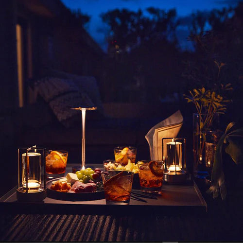 Charly | Wireless LED Table Lamp - Modern Sculptural Design