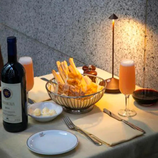 Charly | Wireless LED Table Lamp - Rechargeable, Dimmable Ambient Lighting