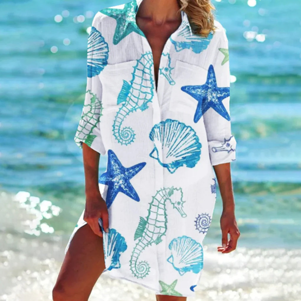 Charly | Women's Beach Cover Up Shirt