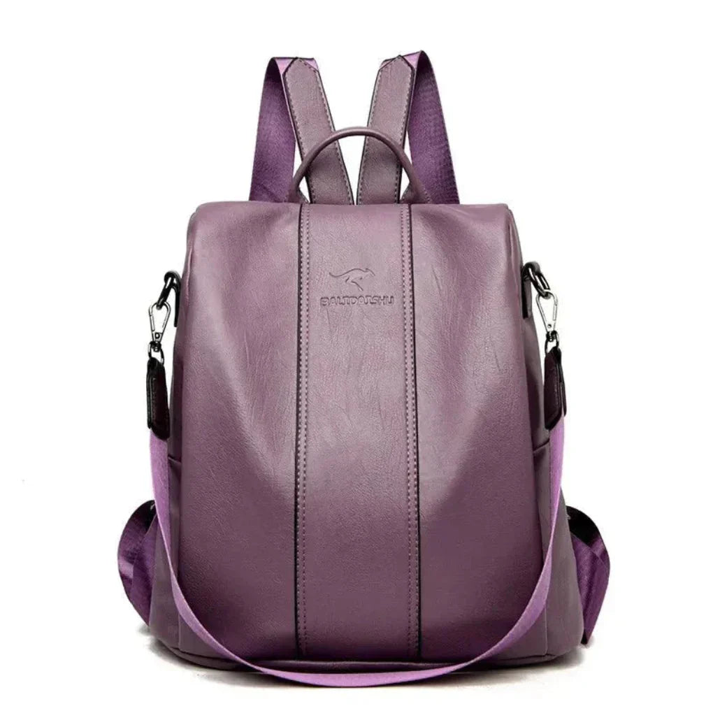 Charly | Women's Convertible Anti-Theft Backpack with Hidden Pockets