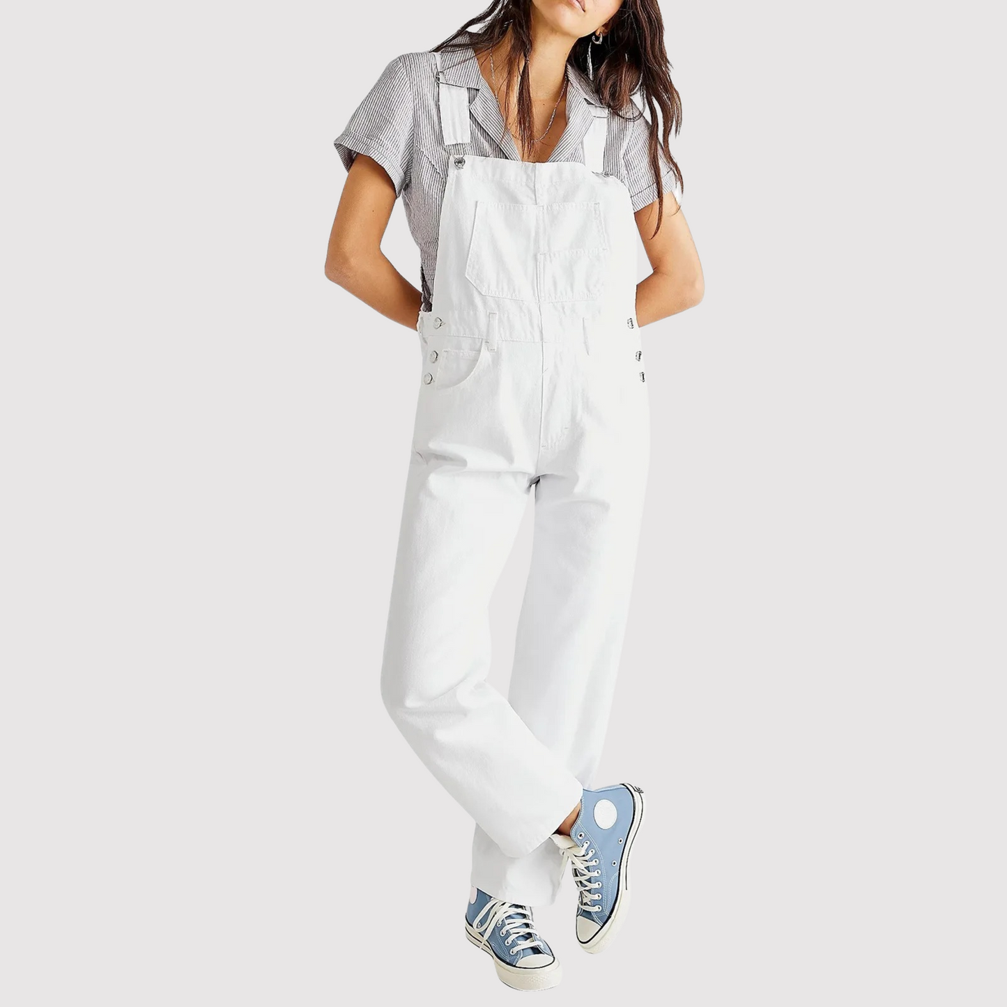Charly | Women's Denim Overalls with Relaxed Fit