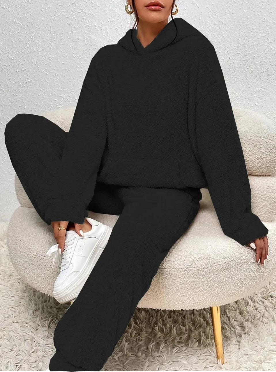 Charly | Women's Fleece Hoodie and Pants Set