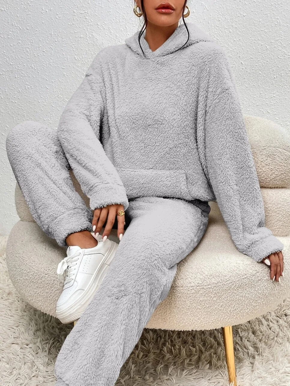 Charly | Women's Fleece Hoodie and Pants Set