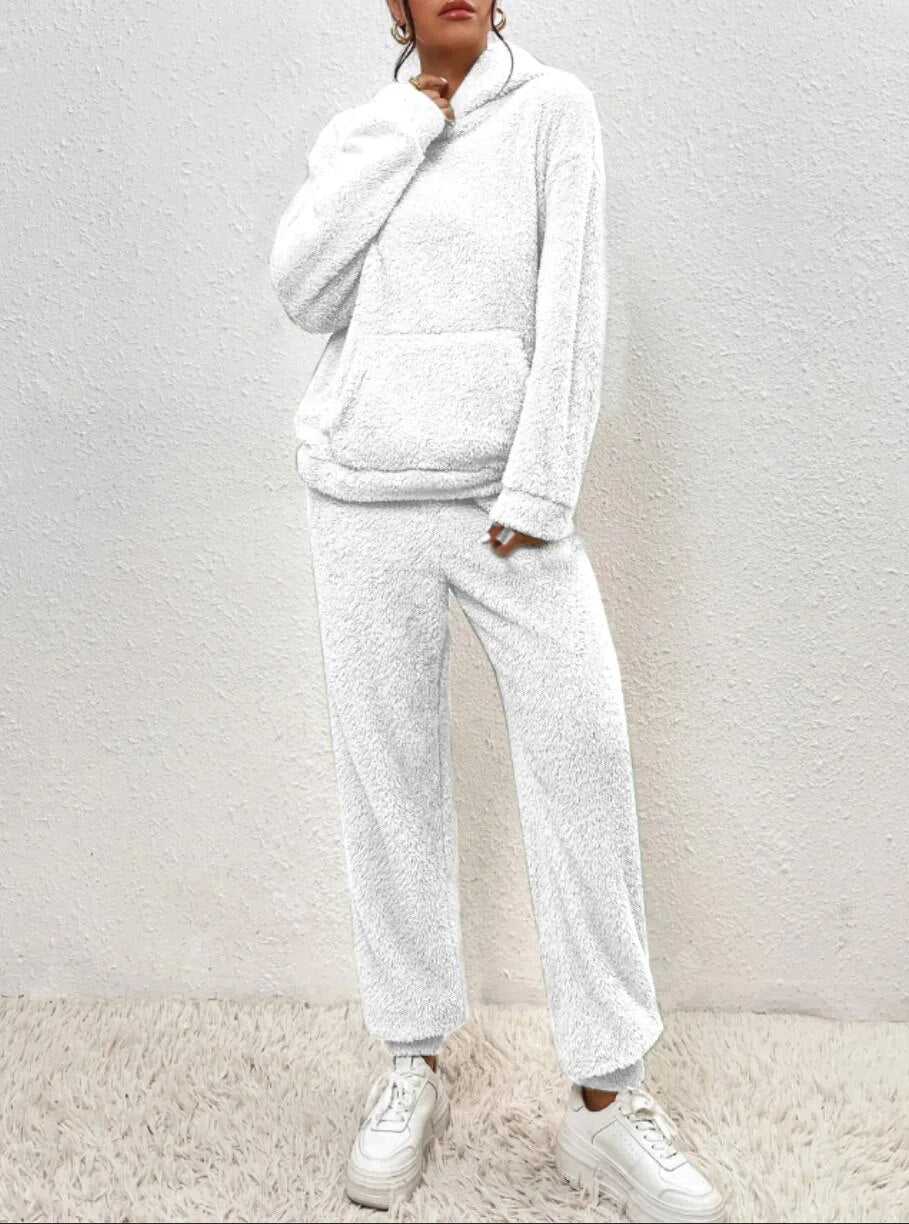 Charly | Women's Fleece Hoodie and Pants Set