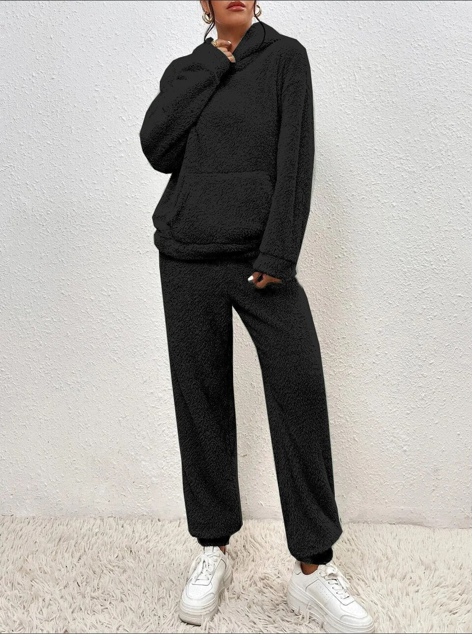 Charly | Women's Fleece Hoodie and Pants Set