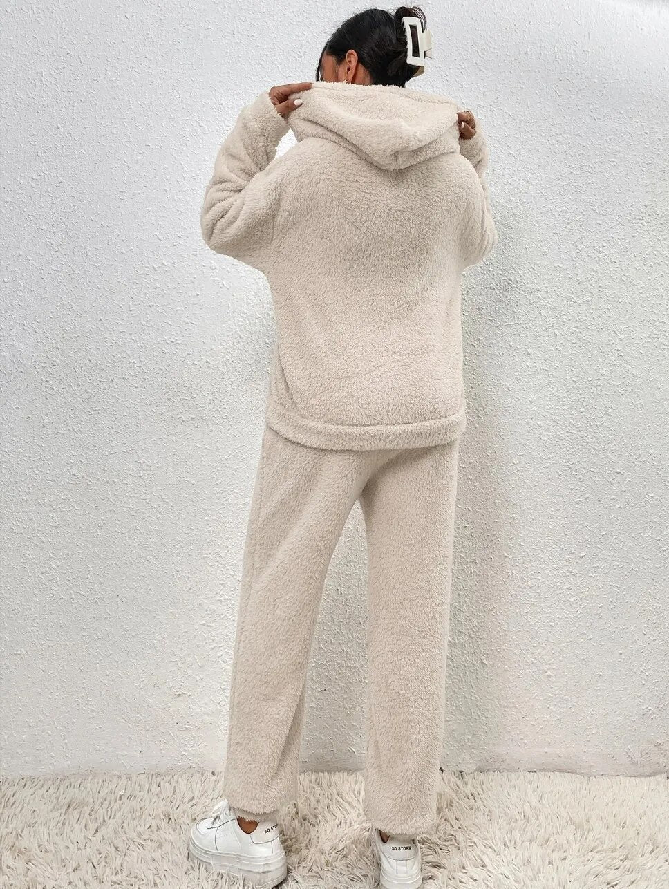 Charly | Women's Fleece Hoodie and Pants Set