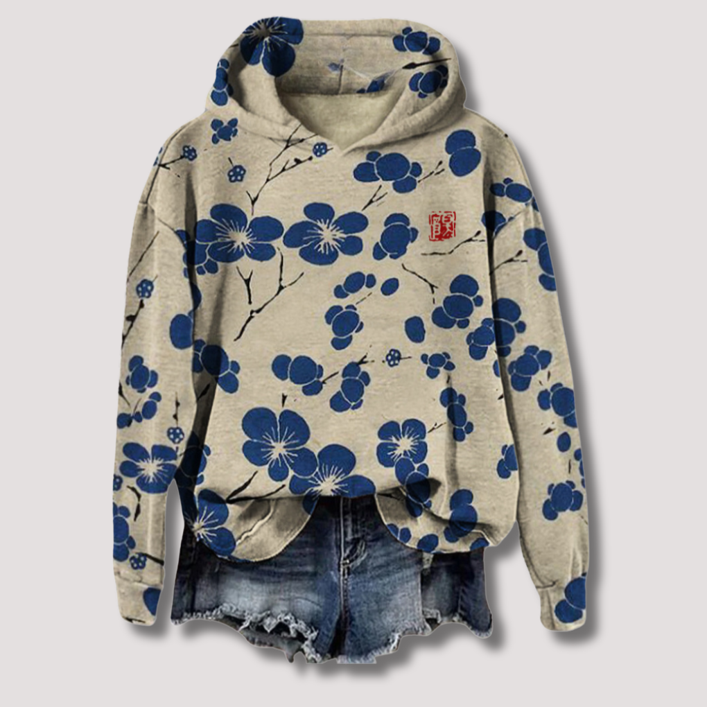 Charly | Women's Floral Print Hoodie