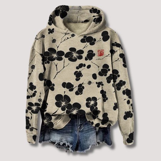 Charly | Women's Floral Print Hoodie