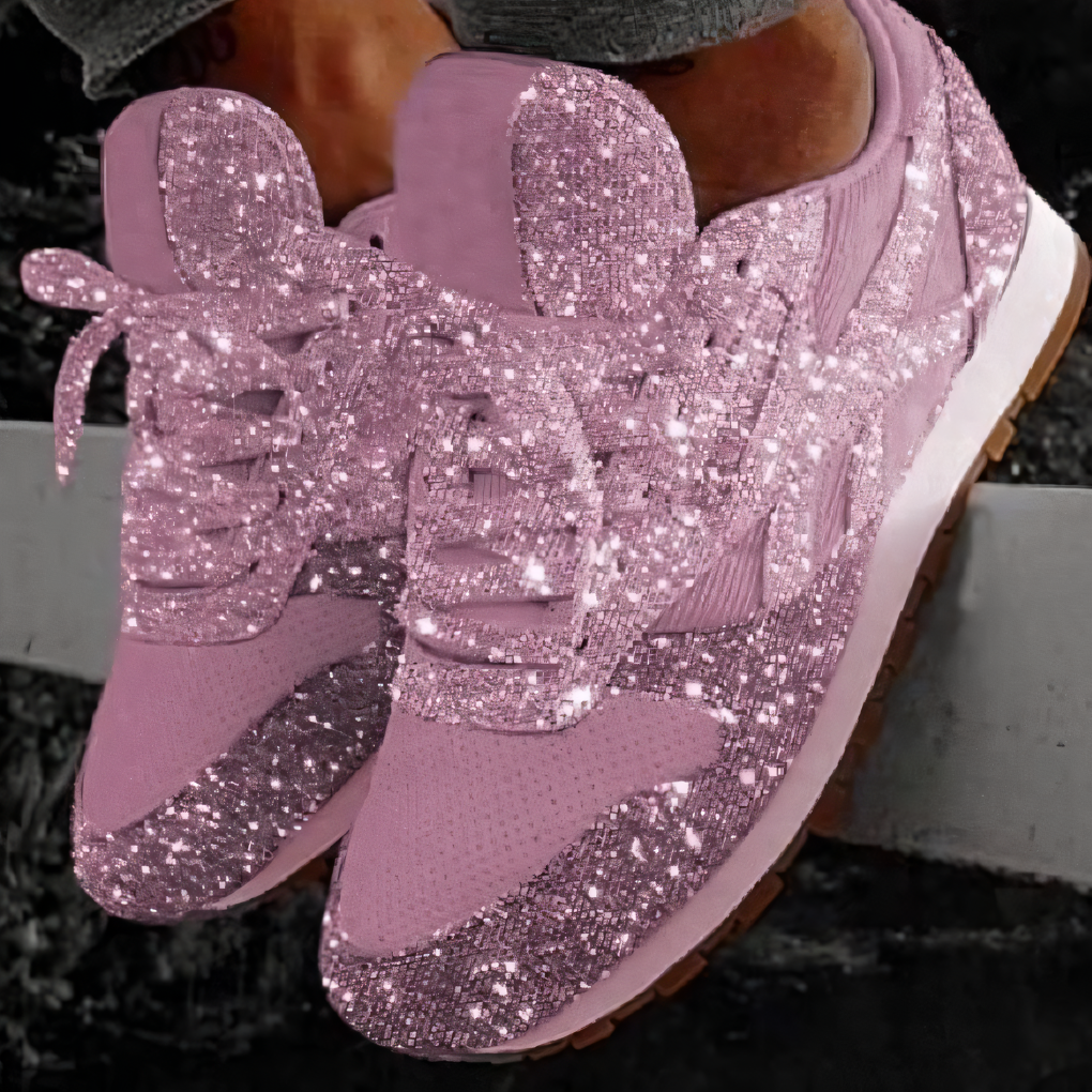 Charly | Women's Glitter Chunky Sneakers