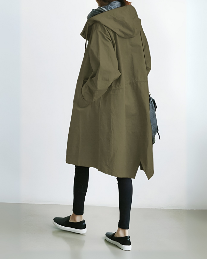 Charly | Women's Hooded Trench Coat