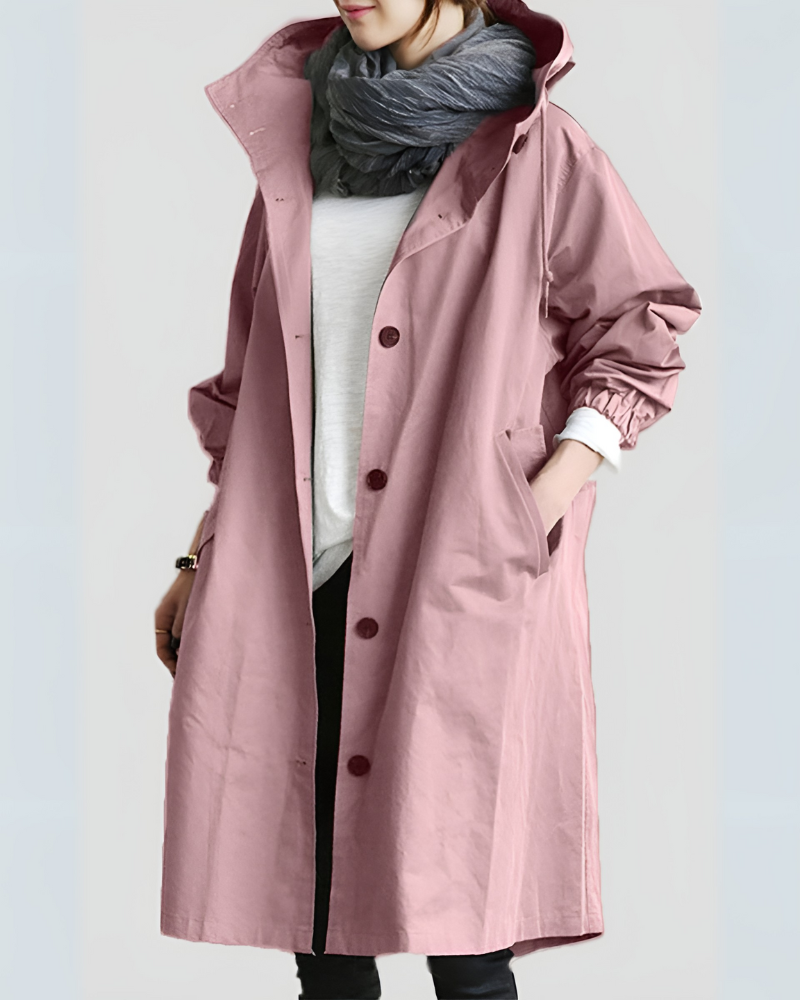 Charly | Women's Hooded Trench Coat