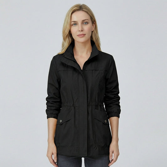 Charly | Women's Lightweight Anorak Jacket with Adjustable Waist