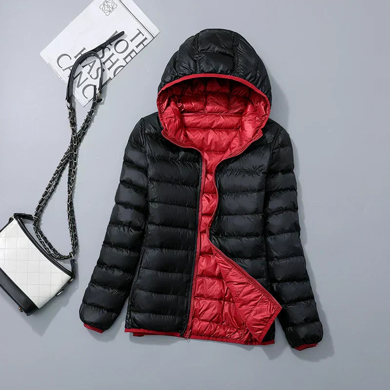 Charly | Women's Lightweight Hooded Down Jacket