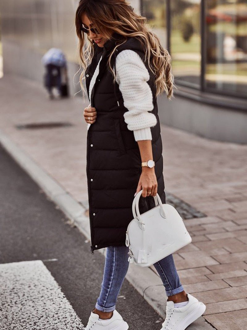 Charly | Women's Long Bodywarmer Vest