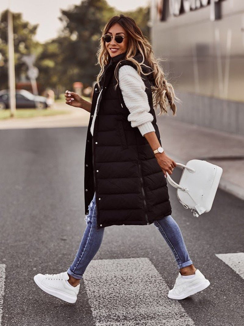 Charly | Women's Long Bodywarmer Vest